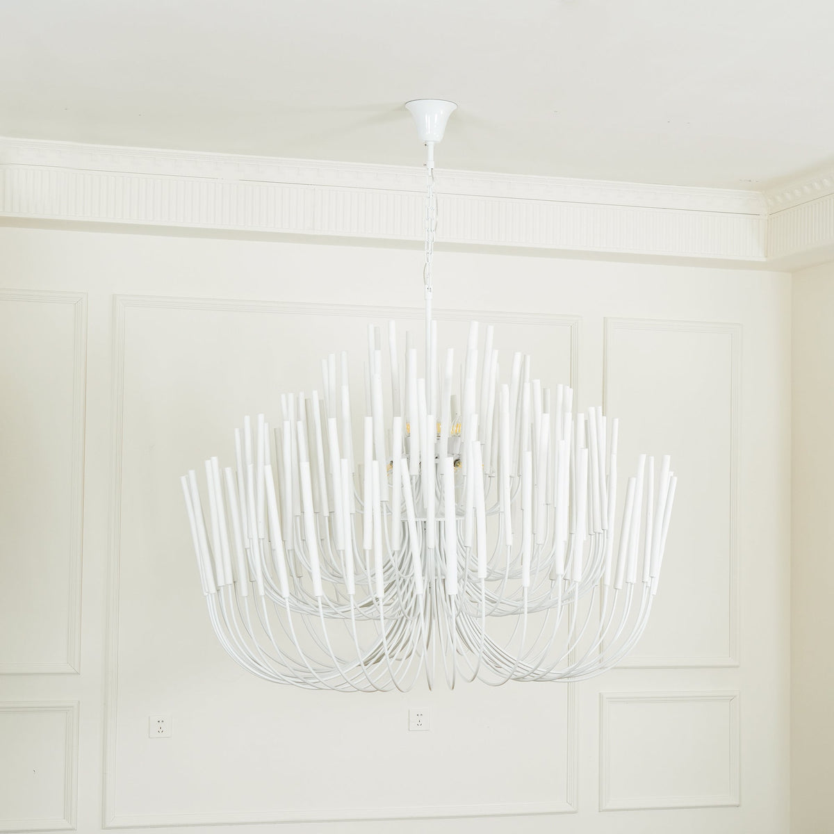 Nyphaiel Postmodern Luxury Wood Chandelier