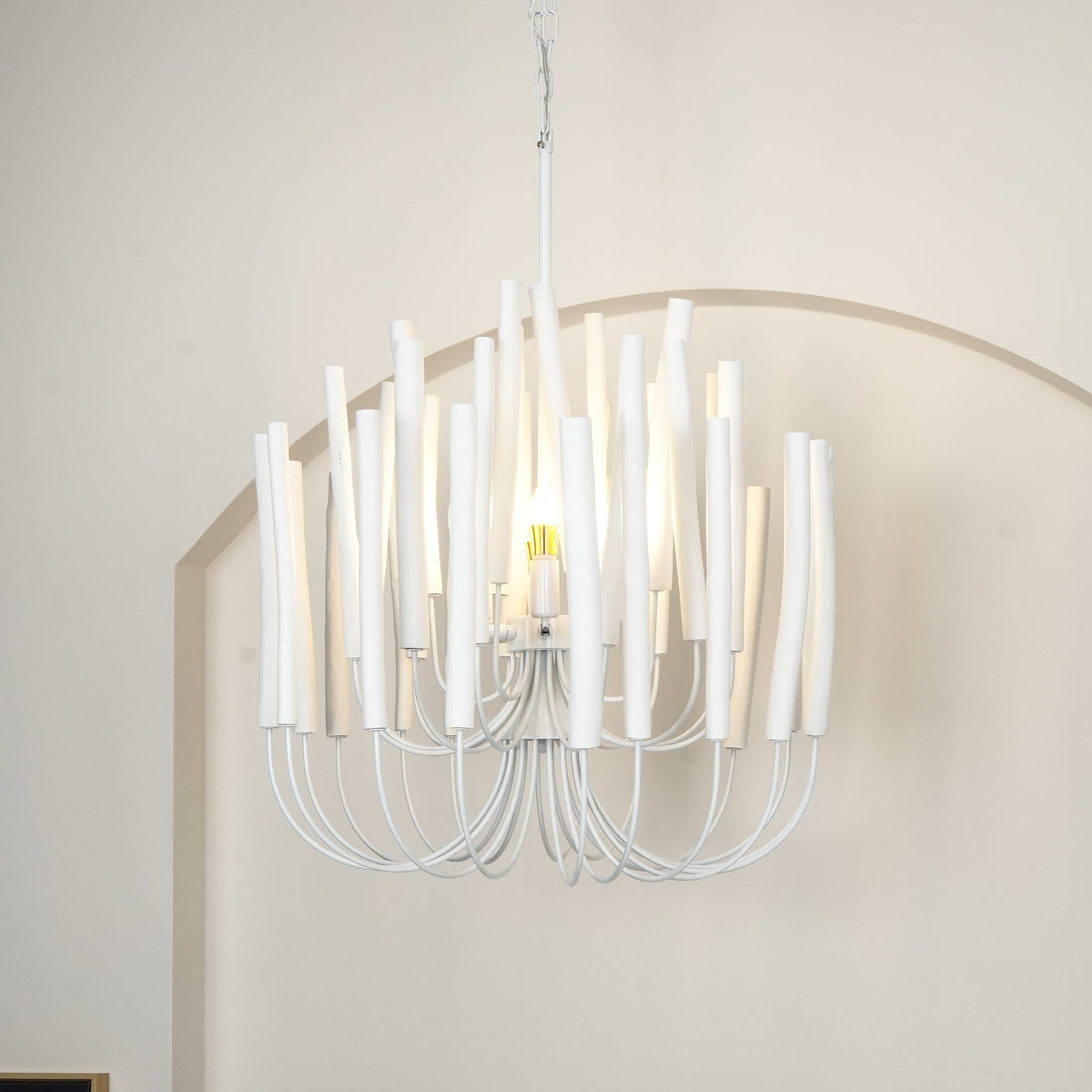 Nyphaiel Postmodern Luxury Wood Chandelier