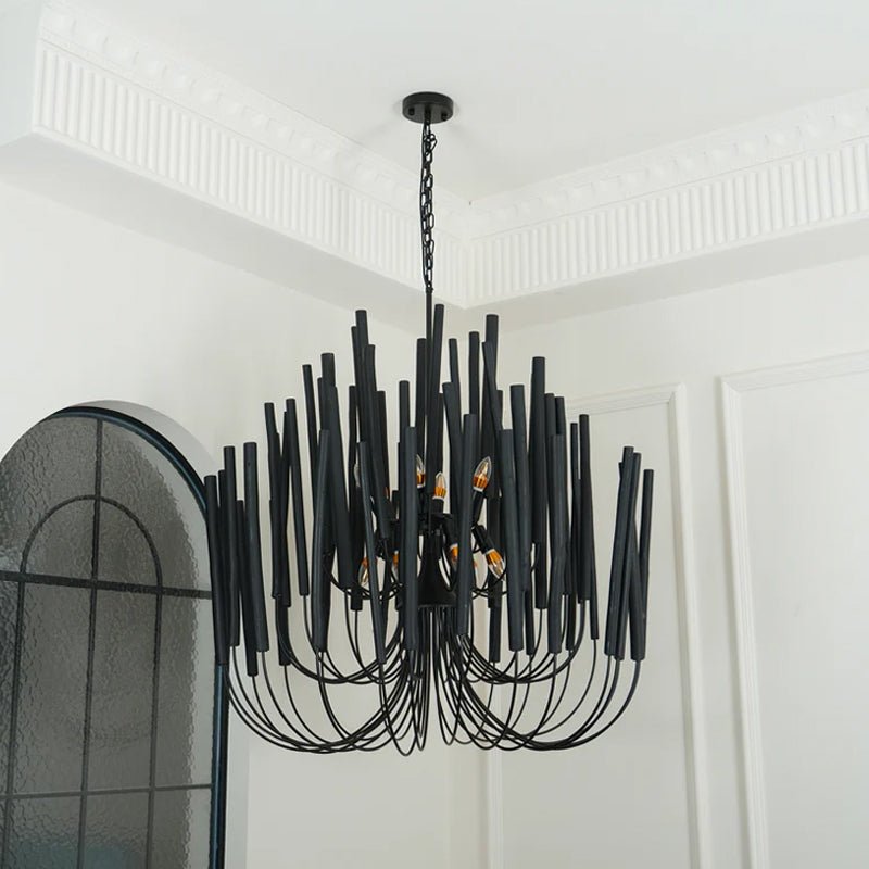 Nyphaiel Postmodern Luxury Wood Chandelier