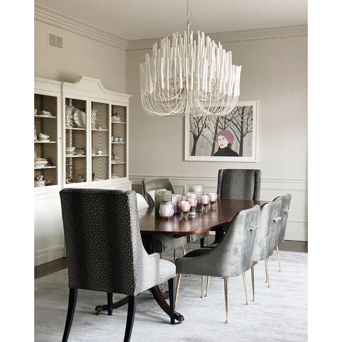Holix Wood Chandelier
