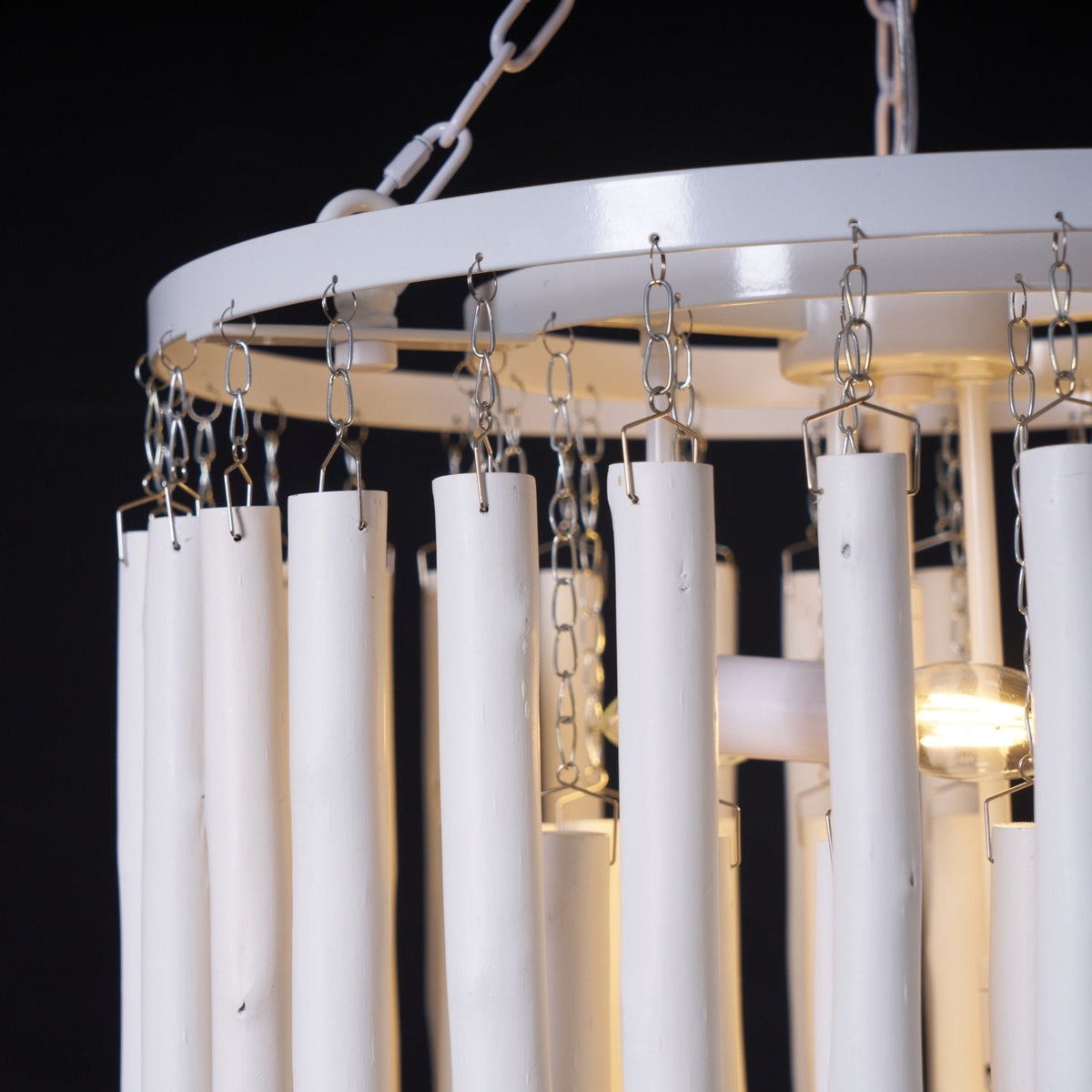 Nyphaiel Postmodern Luxury Wood Chandelier