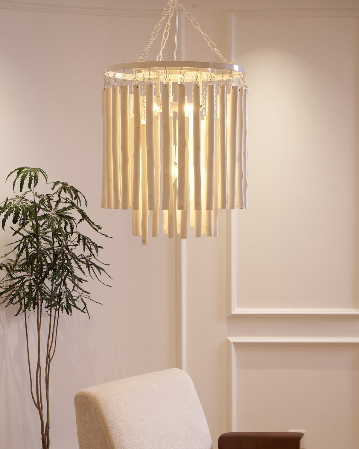 Holix Wood Chandelier
