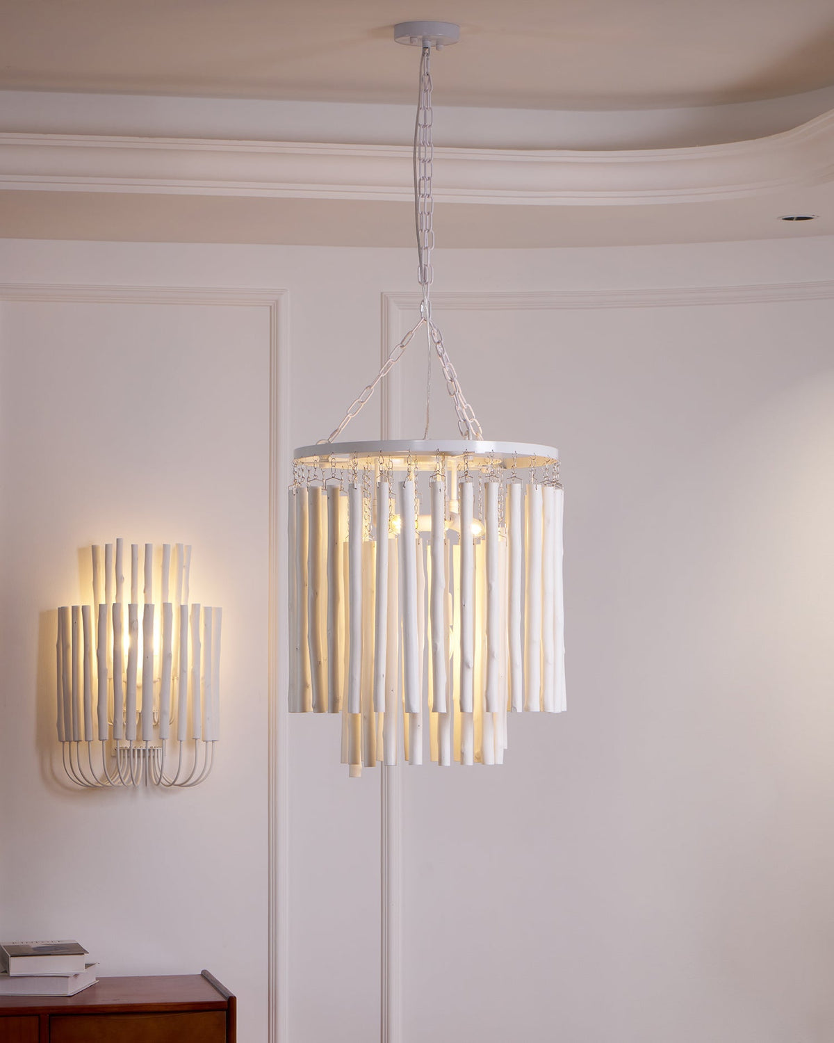 Holix Wood Chandelier