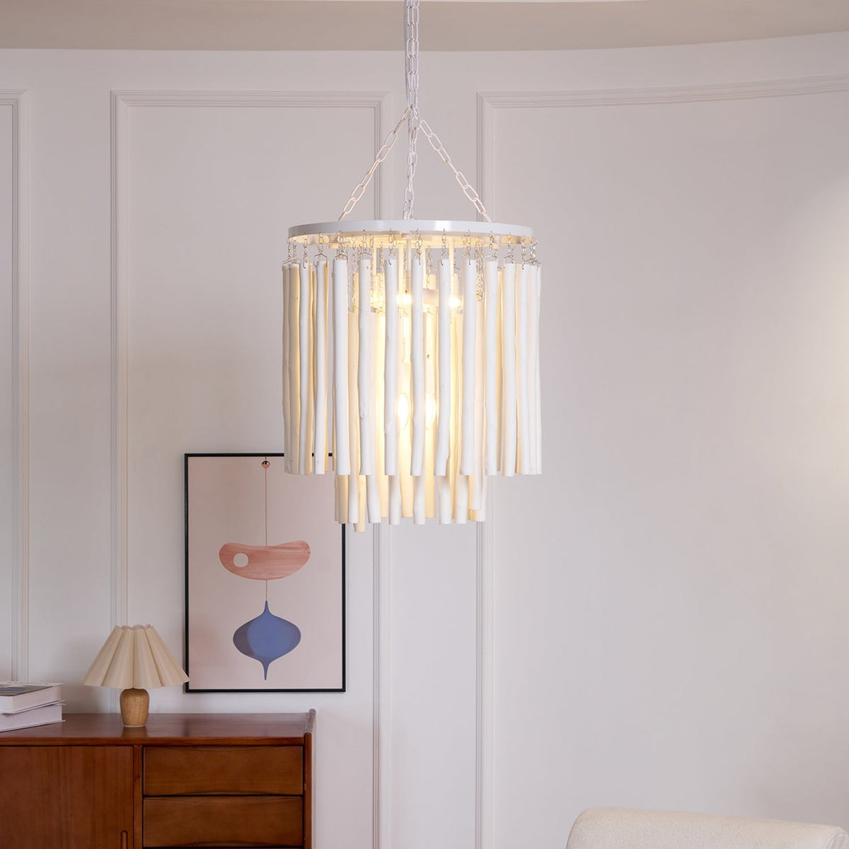 Holix Wood Chandelier