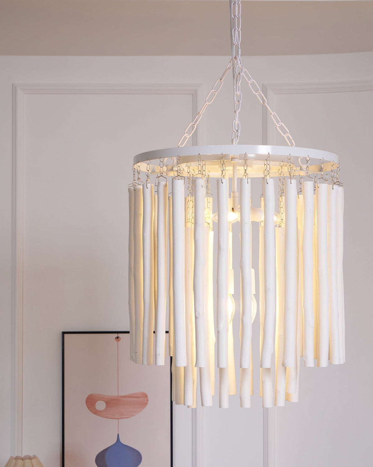 Holix Wood Chandelier