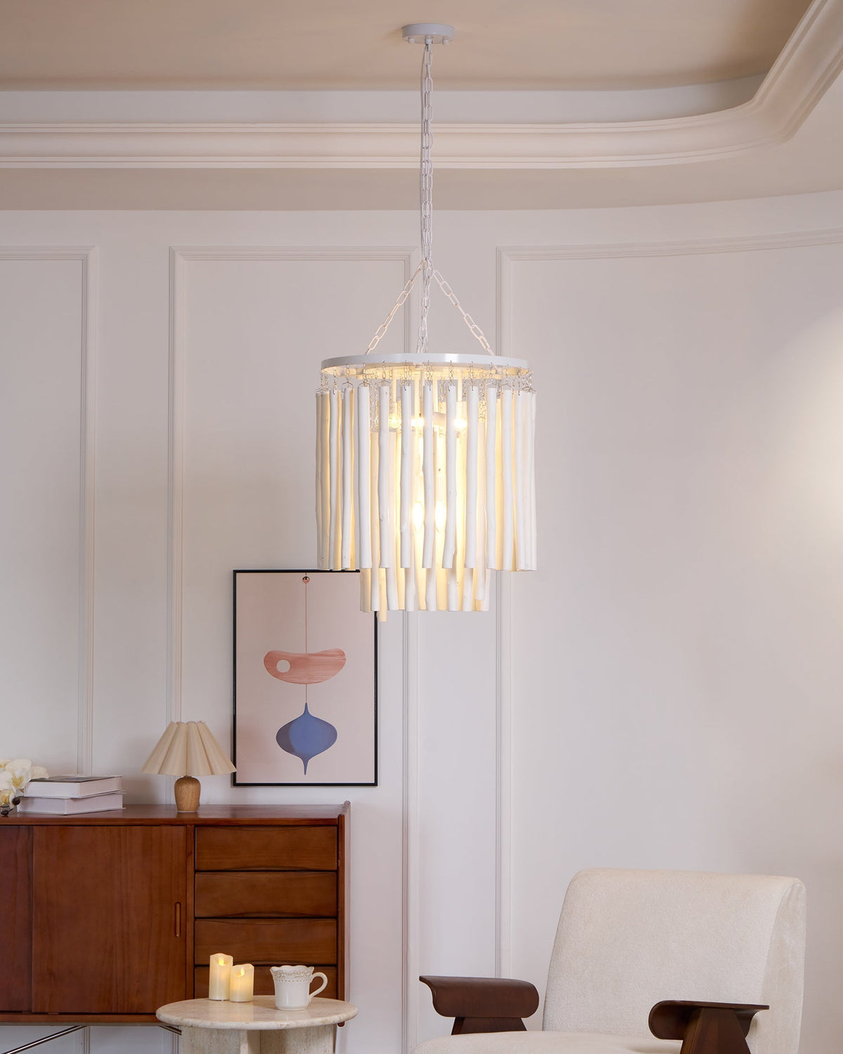 Holix Wood Chandelier