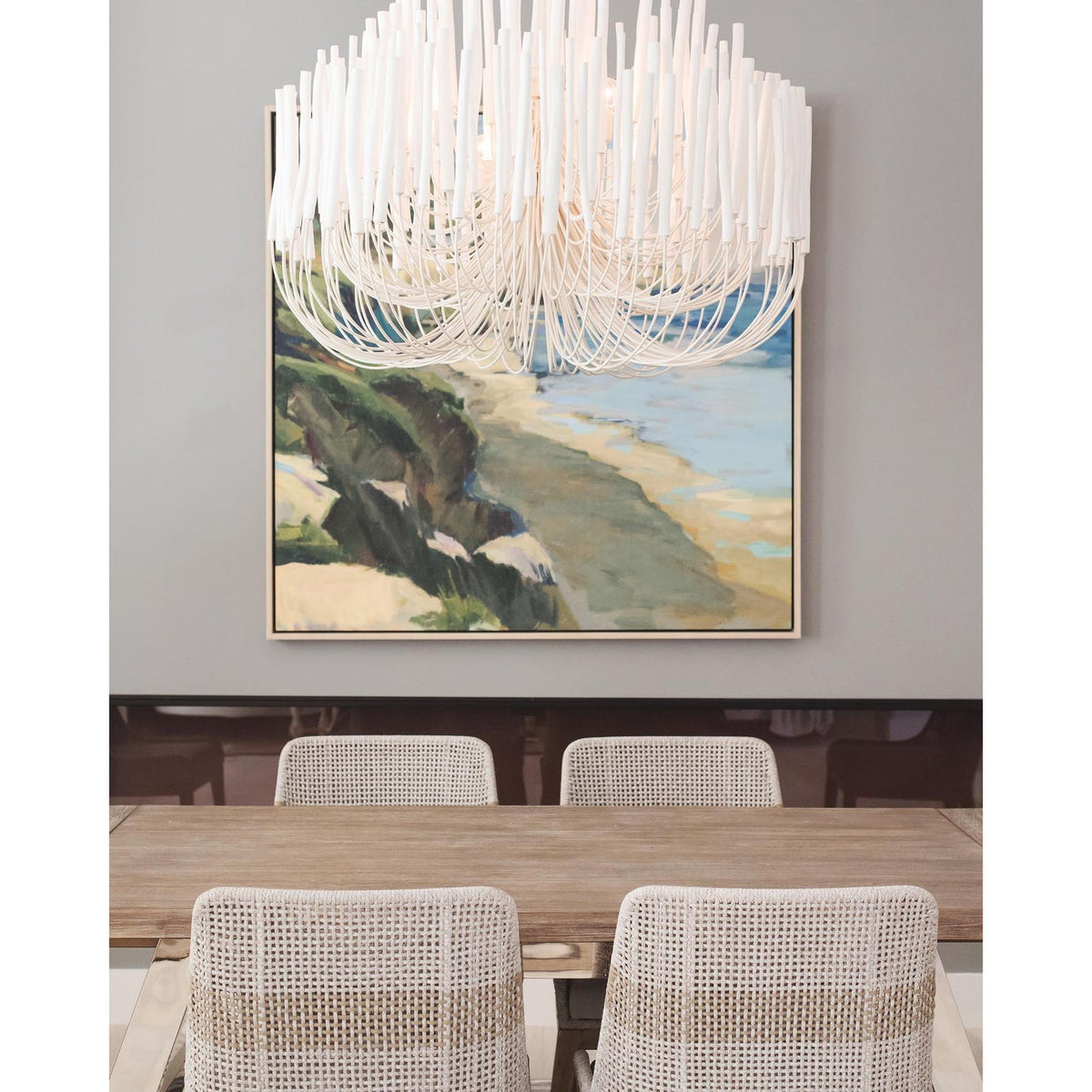 Nyphaiel Postmodern Luxury Wood Chandelier