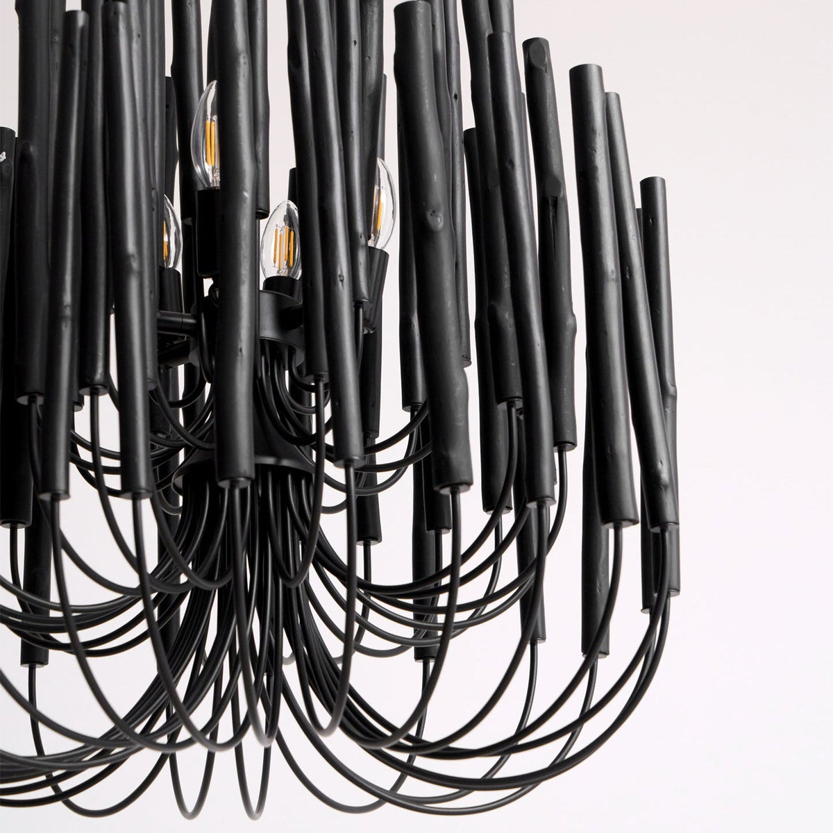 Nyphaiel Postmodern Luxury Wood Chandelier