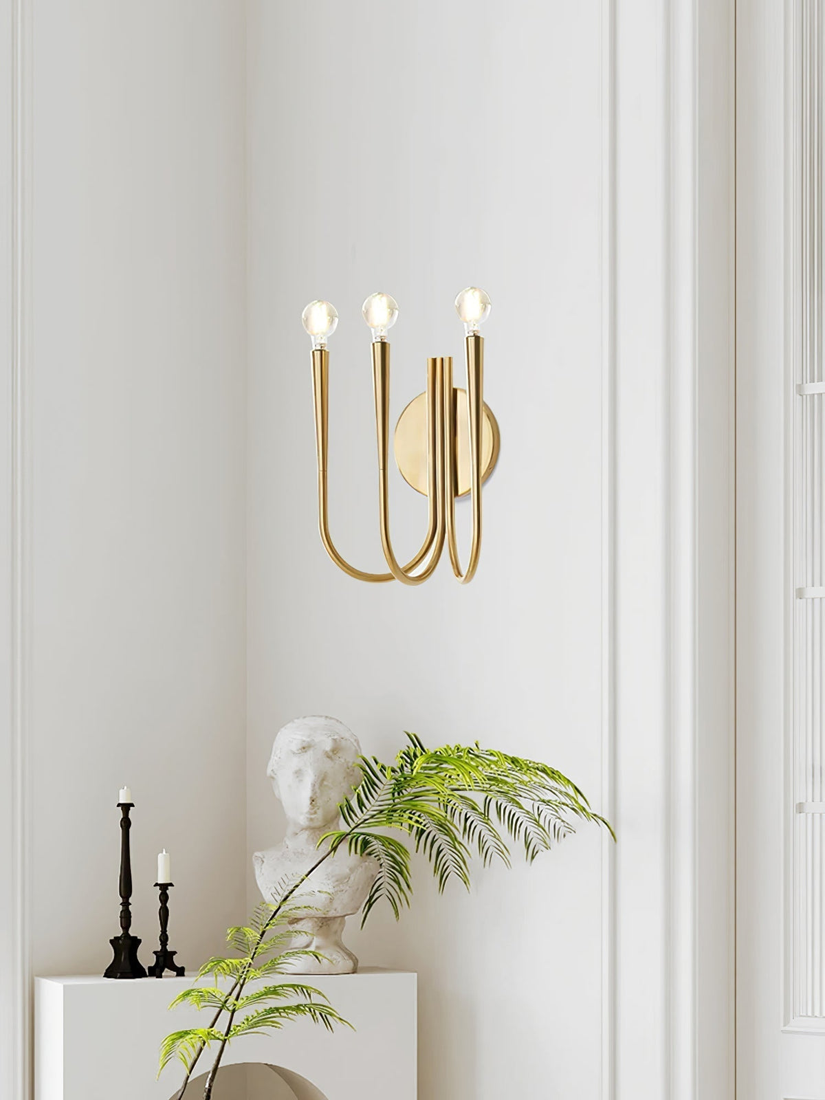 Eoveth Premium Elegance Arm Glass Wall Lamp