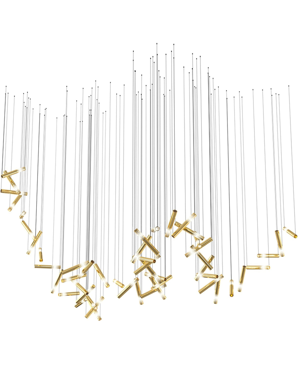 Rivinian Orchestral Cascade Chandelier