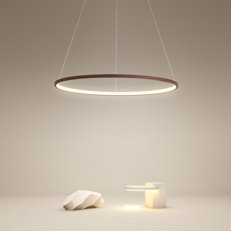 Circle Linear Modern Chandelier Ceiling Lights - Lamp Outdoor