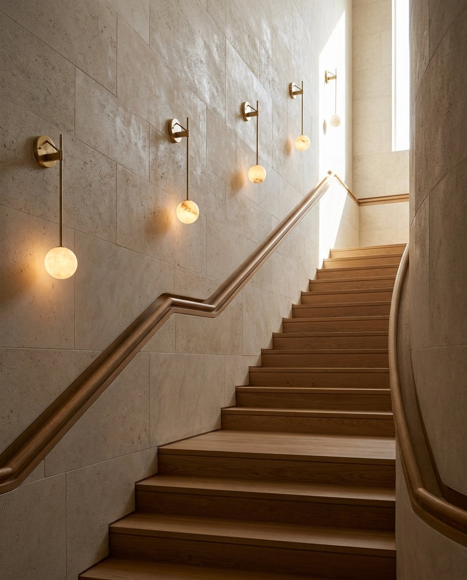Staverncombe Alabaster Wall Sconce