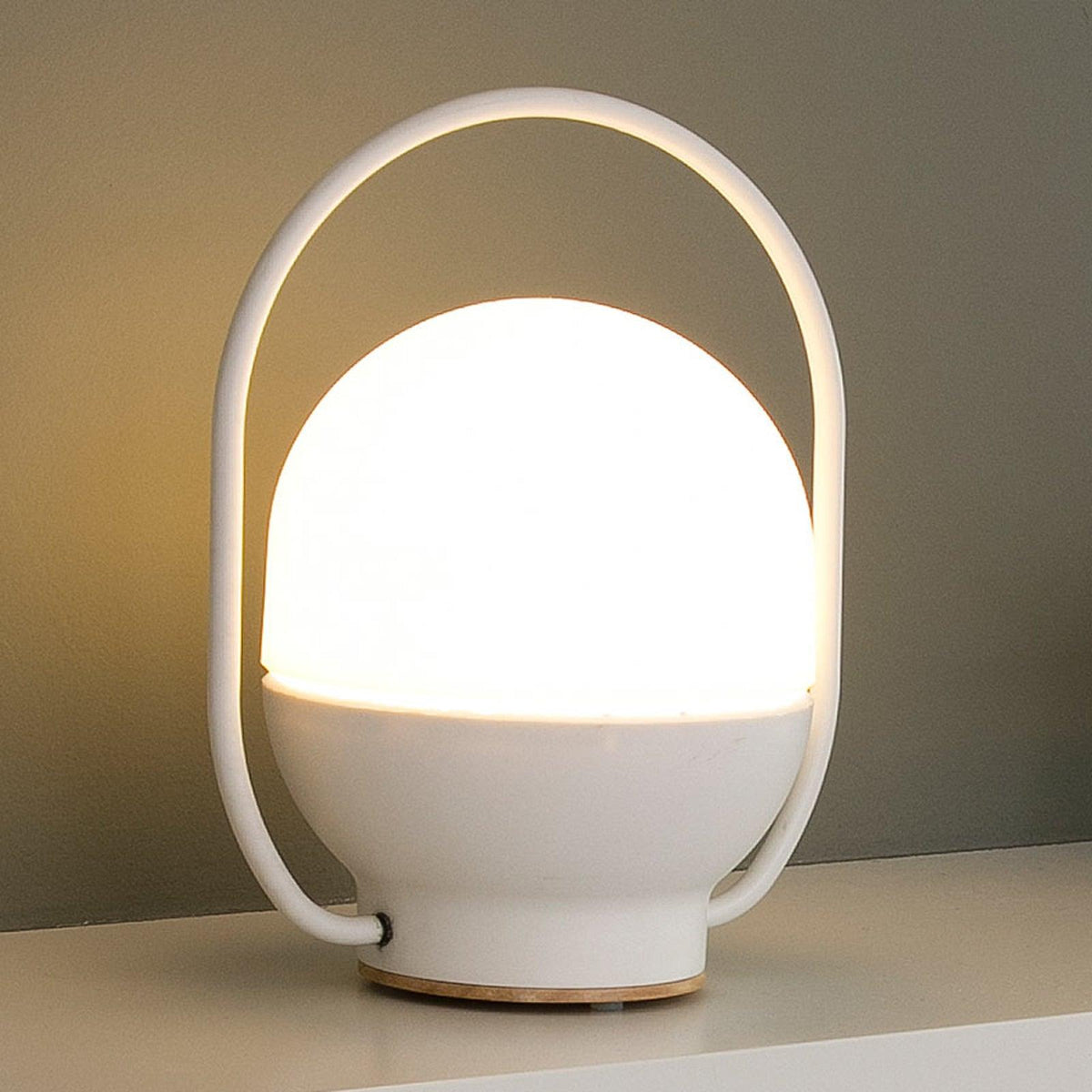 Orb Modern Glass Table Lamp