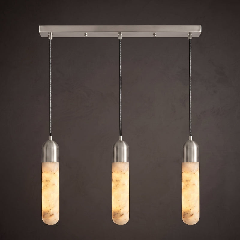 Loxcombe Alabaster Pendant Light
