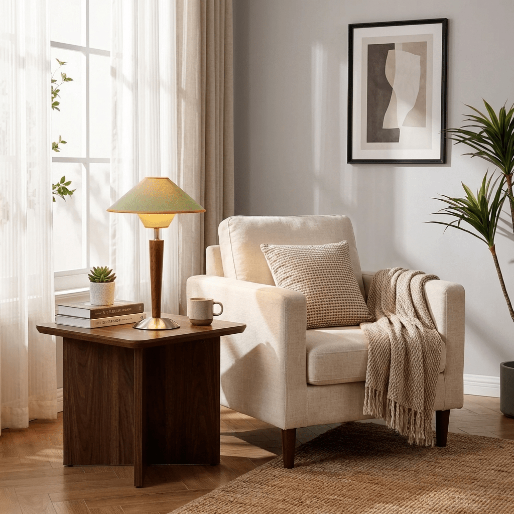 Vido Wood Table Lamp