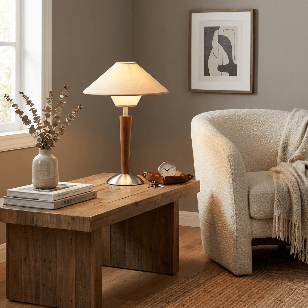 Vido Wood Table Lamp