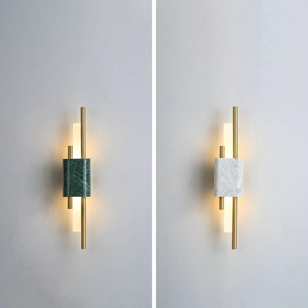 Evely Premium Nordic Art Plug In Marble Wall Light