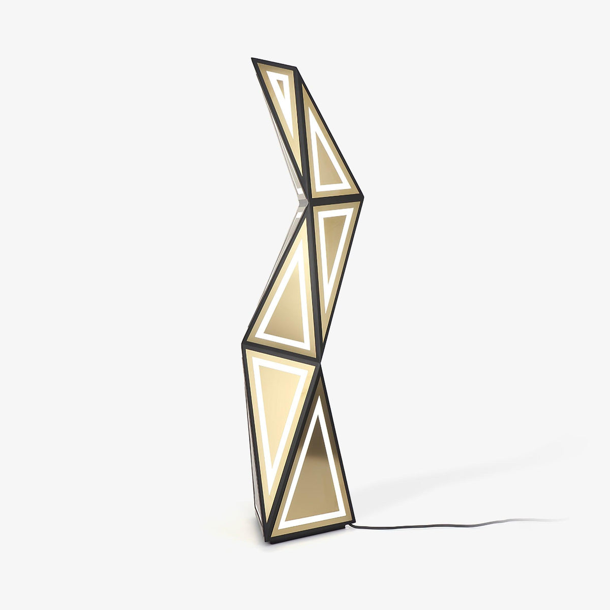 Evvelora Geometric LED Floor Lamp