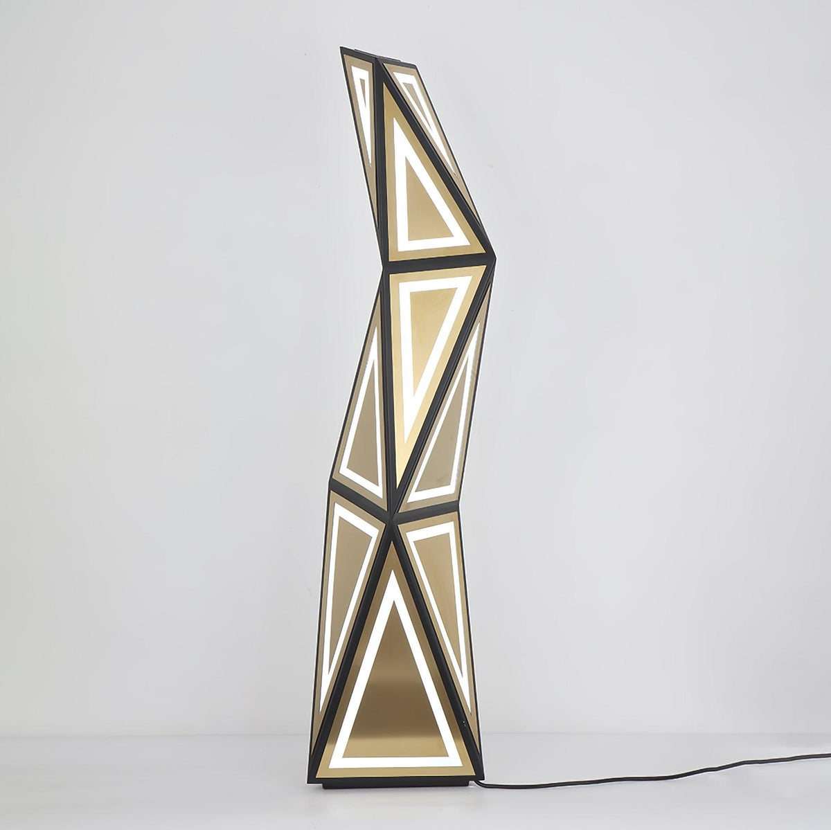 Evvelora Geometric LED Floor Lamp