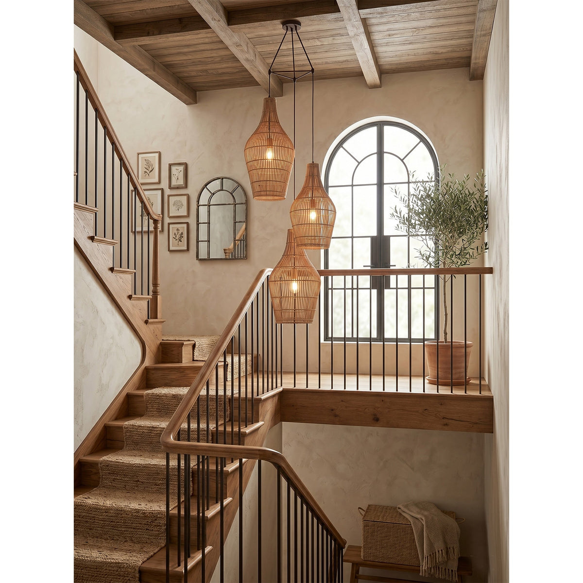 Canerielle Rattan Pendant Lamp