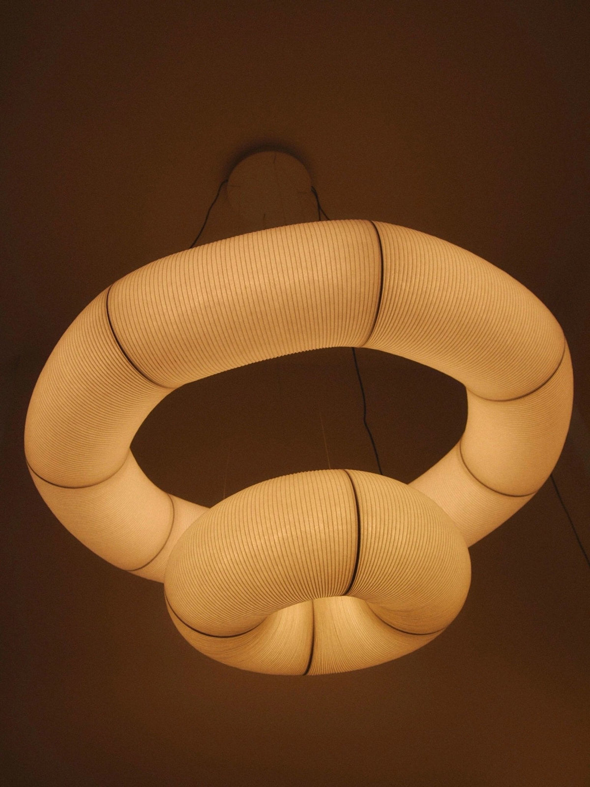 Oren Modern Minimalist Natural Mulberry Silk Pendant Lamp