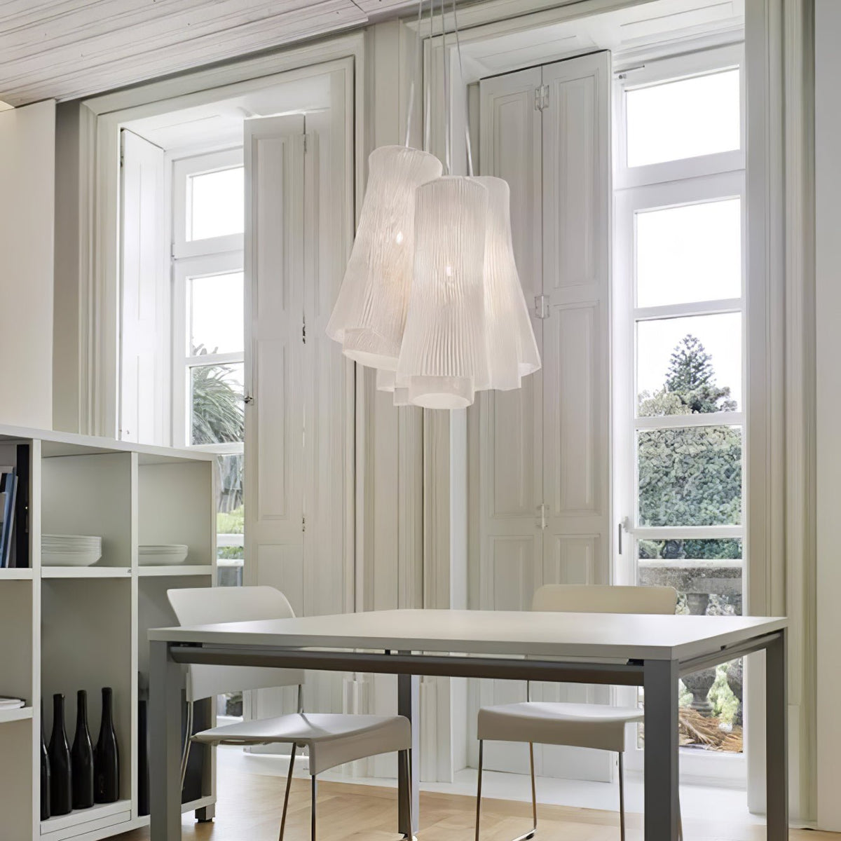 Viora Steel Vintage Pendant Lamp