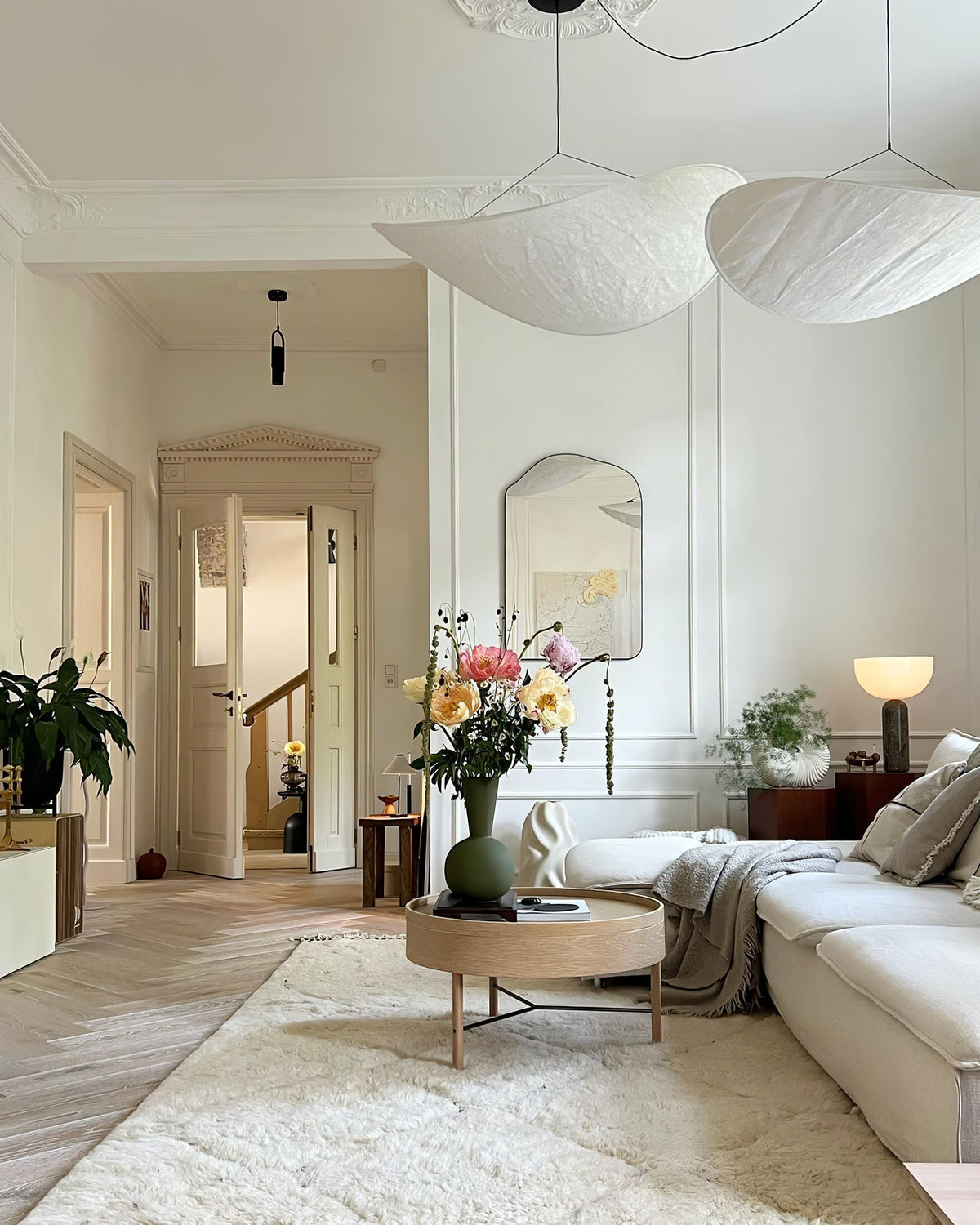 Twist Pendant Contemporary Swag Light