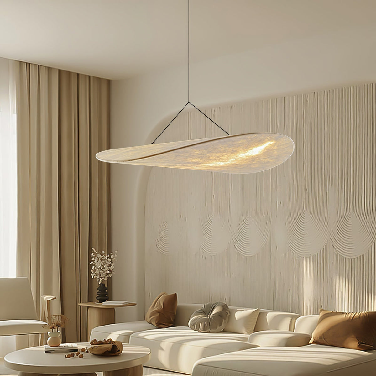 Twist Pendant Contemporary Swag Light