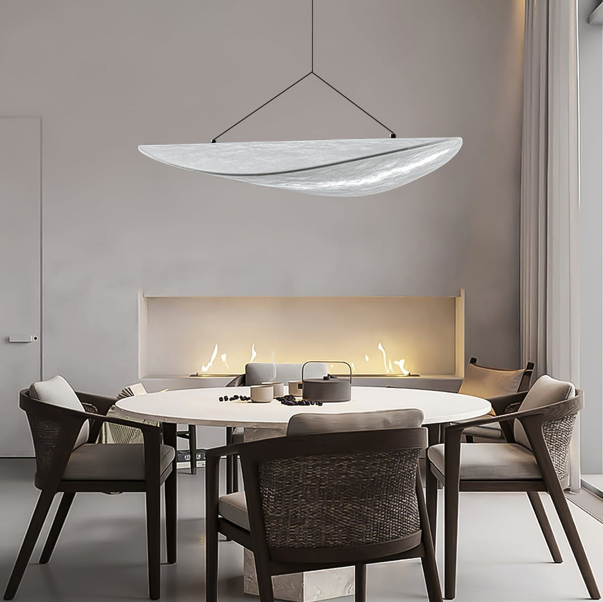 Twist Pendant Contemporary Swag Light