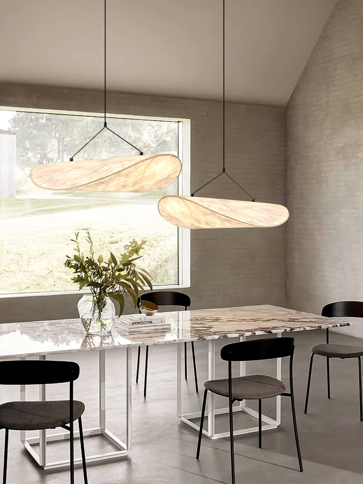 Twist Pendant Contemporary Swag Light