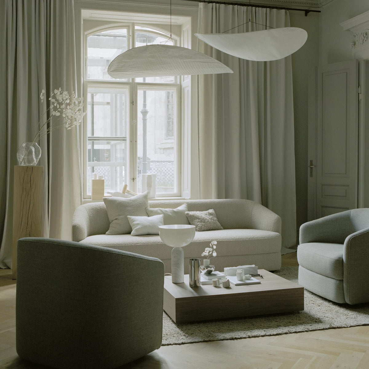 Twist Pendant Contemporary Swag Light