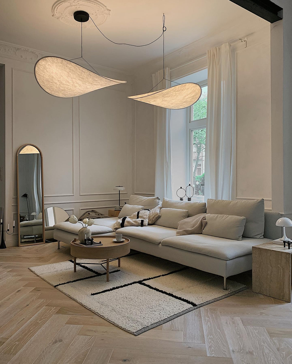 Twist Pendant Contemporary Swag Light