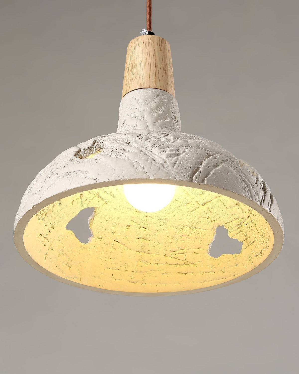 Ormarion Nordic Art Carve Cement Pendant Lamp