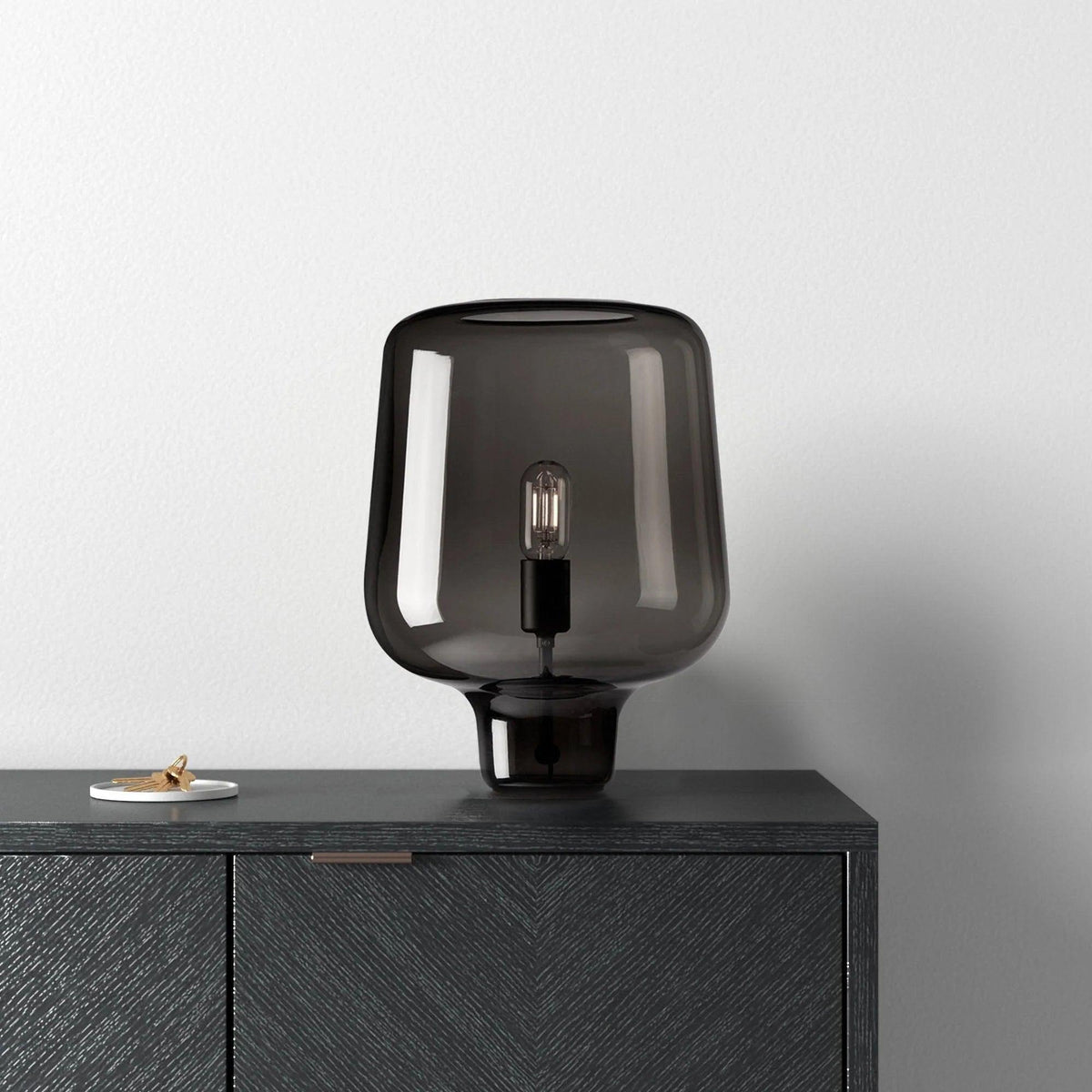Eanlari Glass Contemporary Table Lamp