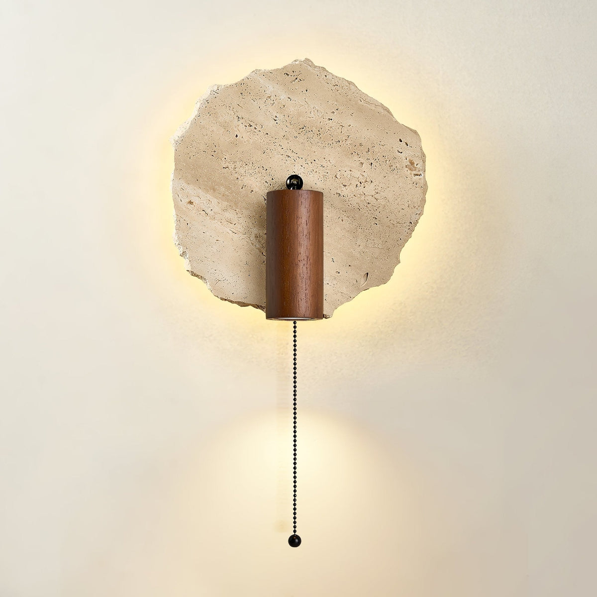 Valeriella Travertine Wall Light
