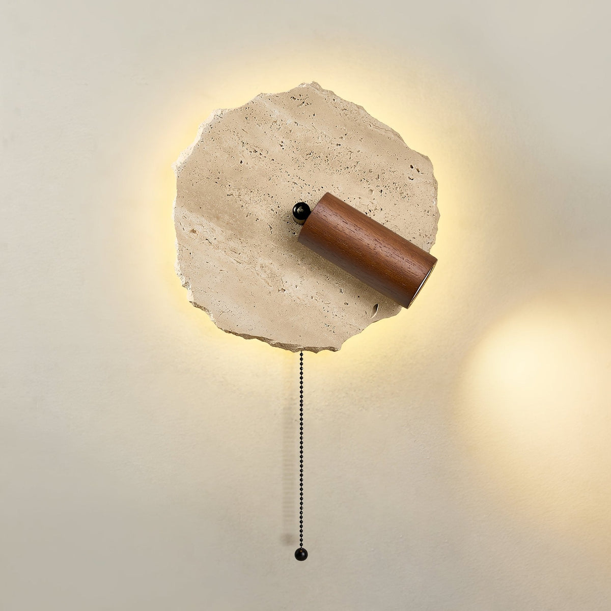 Valeriella Travertine Wall Light