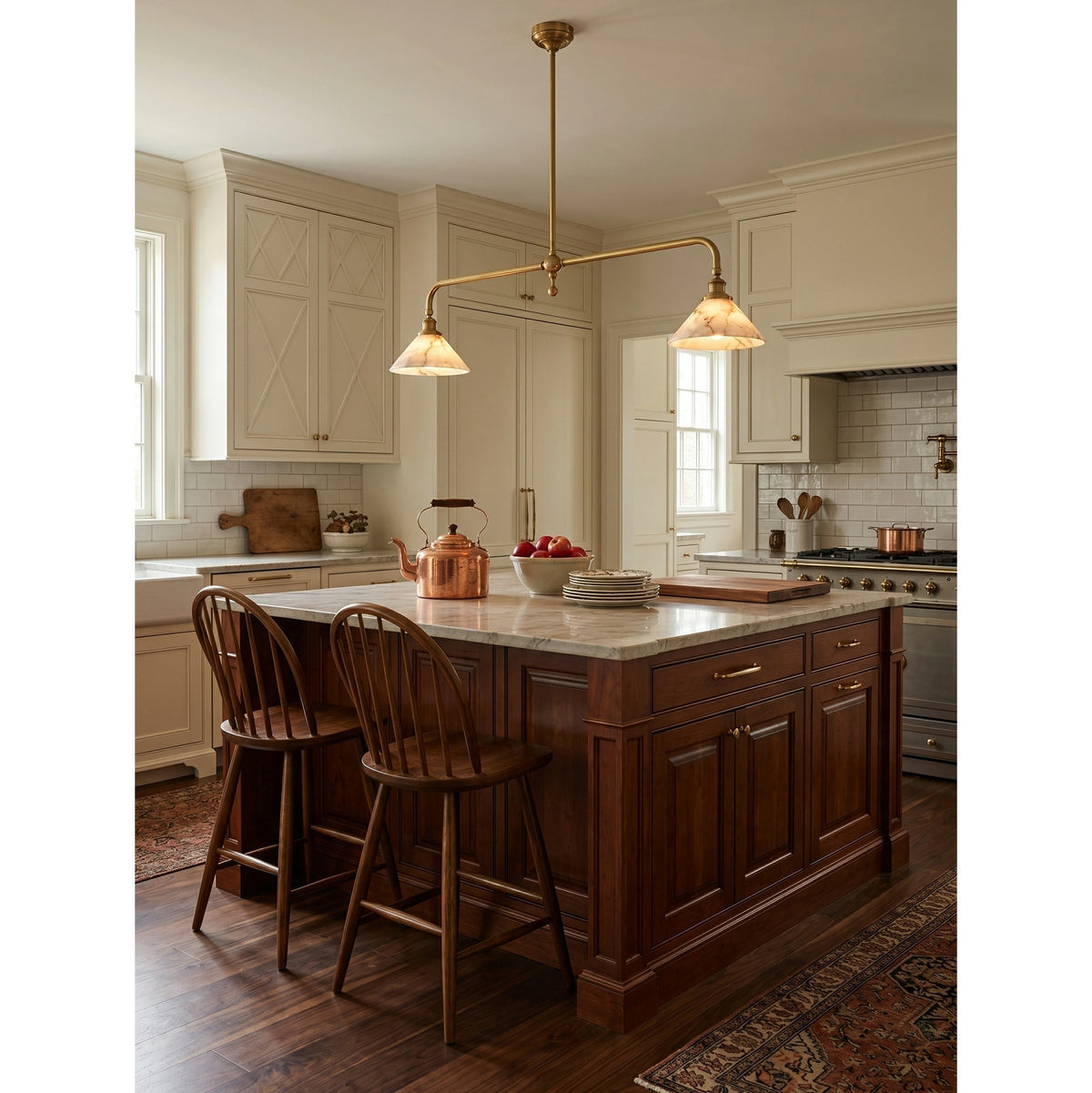 Niveine Alabaster Pendant Light