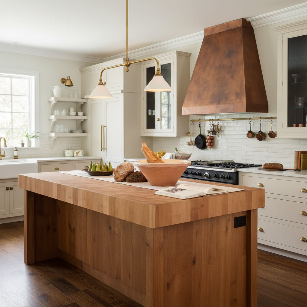 Veima Brass Linear Pendant Light