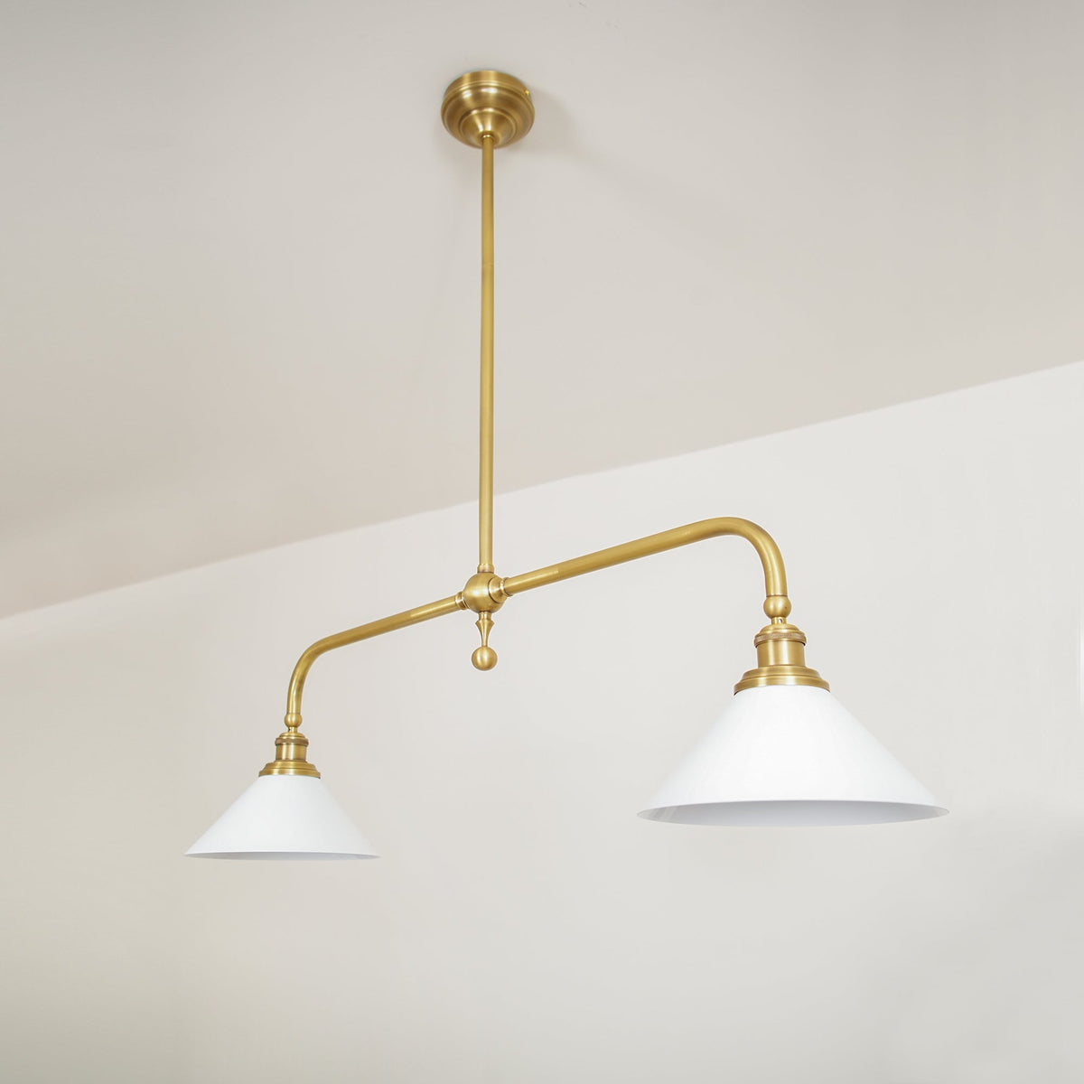Veima Brass Linear Pendant Light