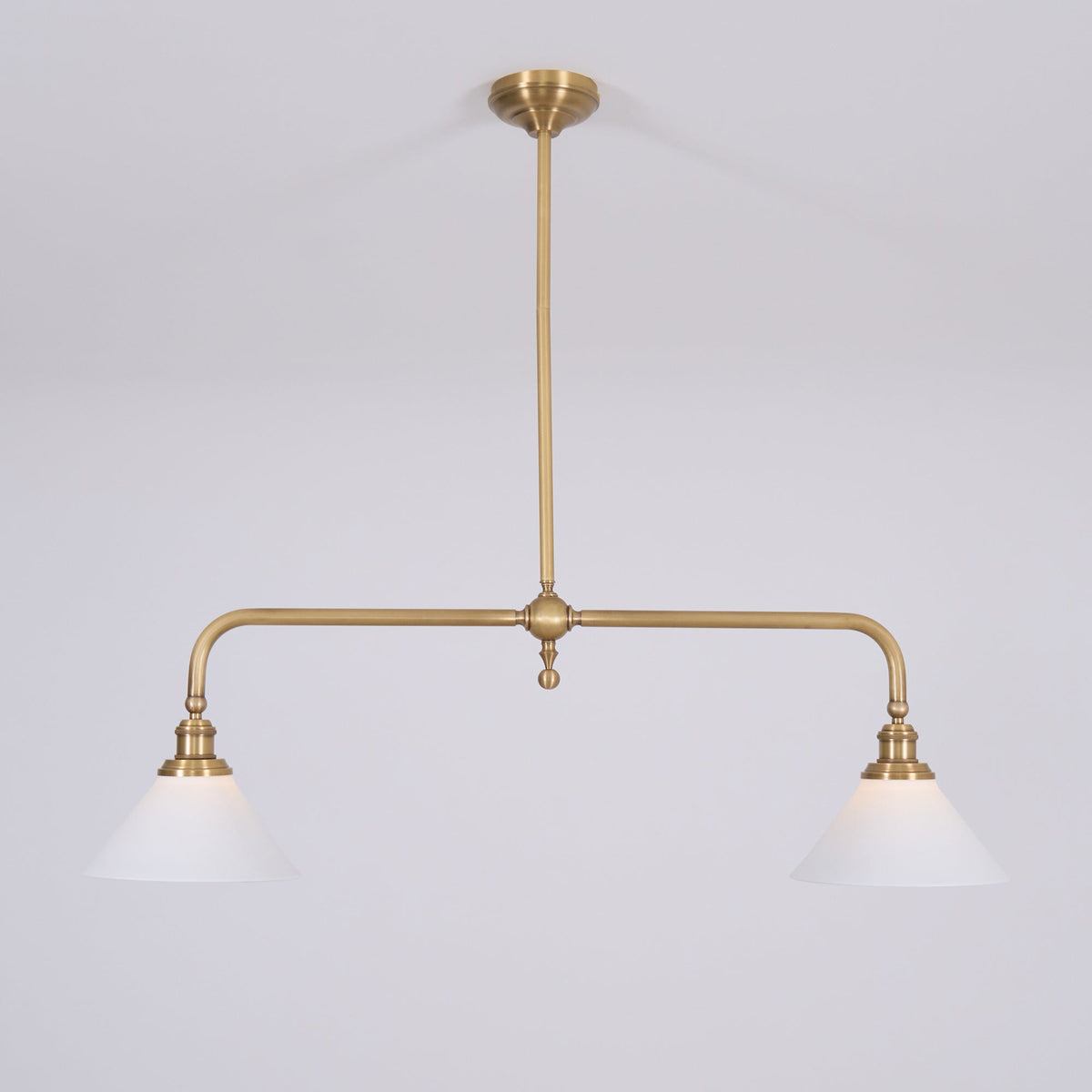 Veima Brass Linear Pendant Light