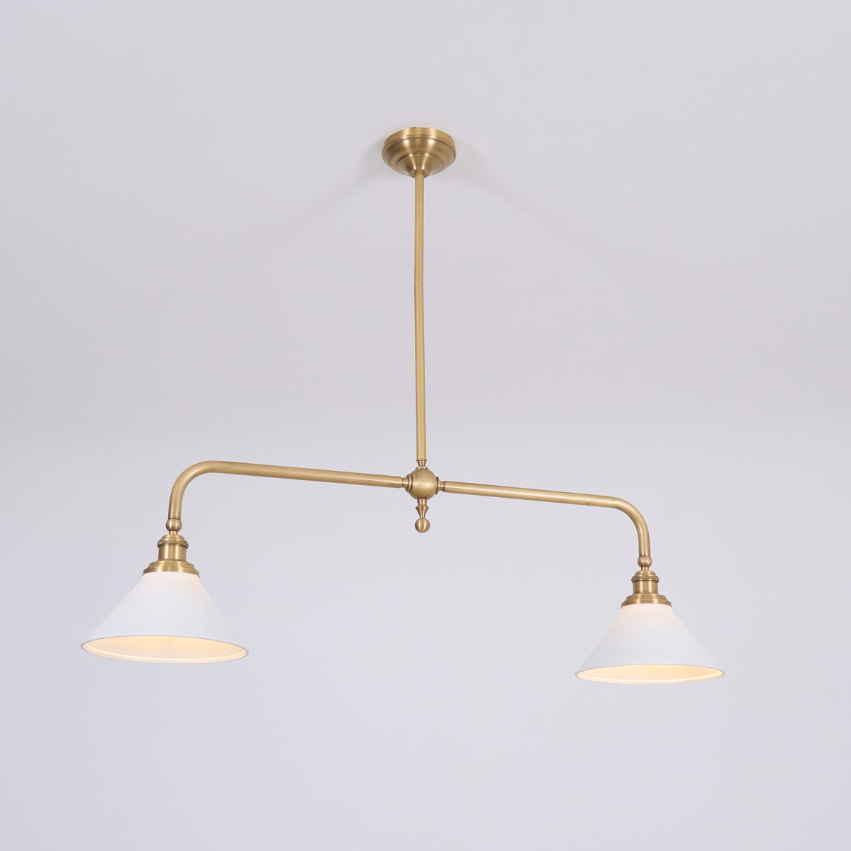 Veima Brass Linear Pendant Light