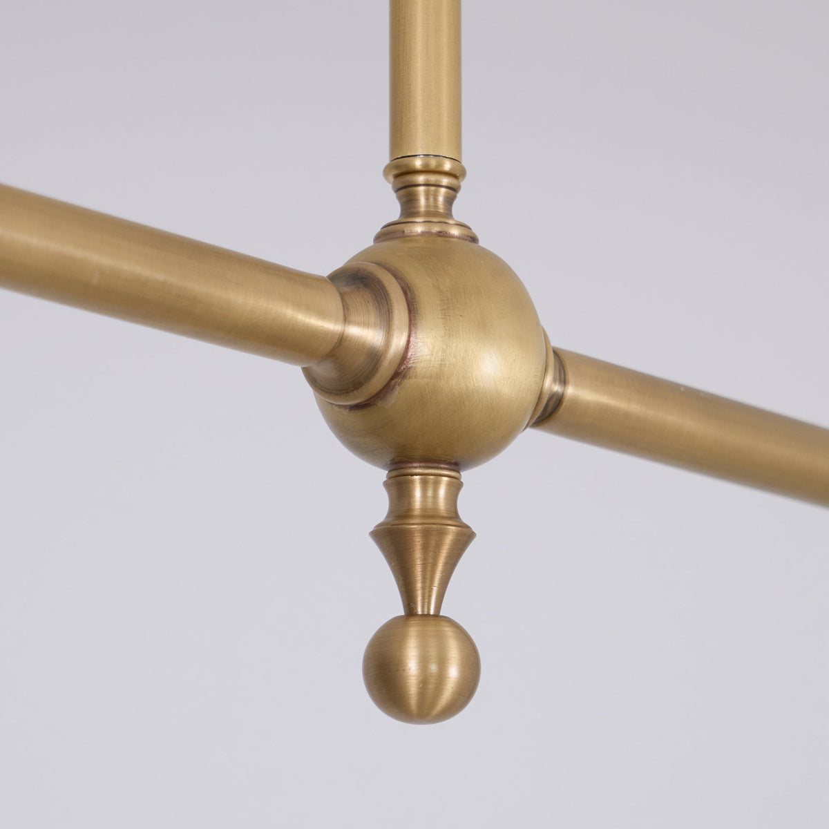Veima Brass Linear Pendant Light