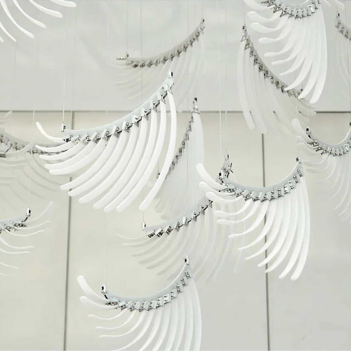 Tiered Postmodern Luxury Palmette Chandelier