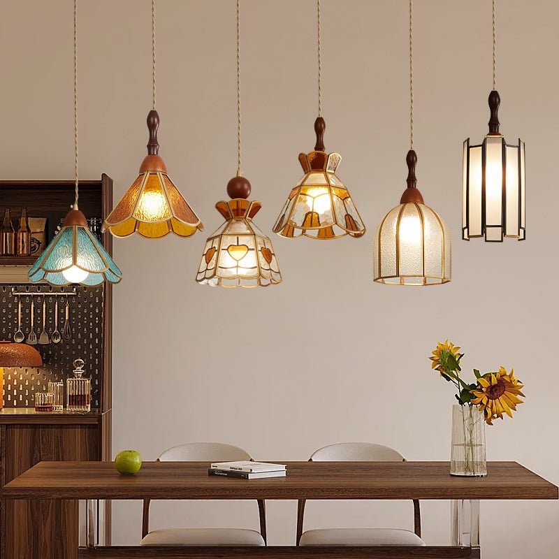 Ebjan Stained Glass Pendant Light
