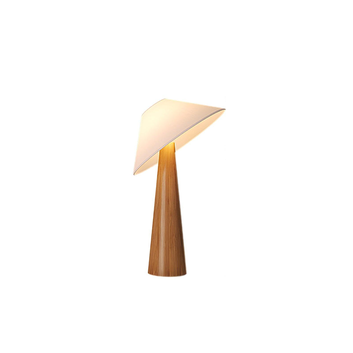 Vosile Sculptural Wood Table Lamp
