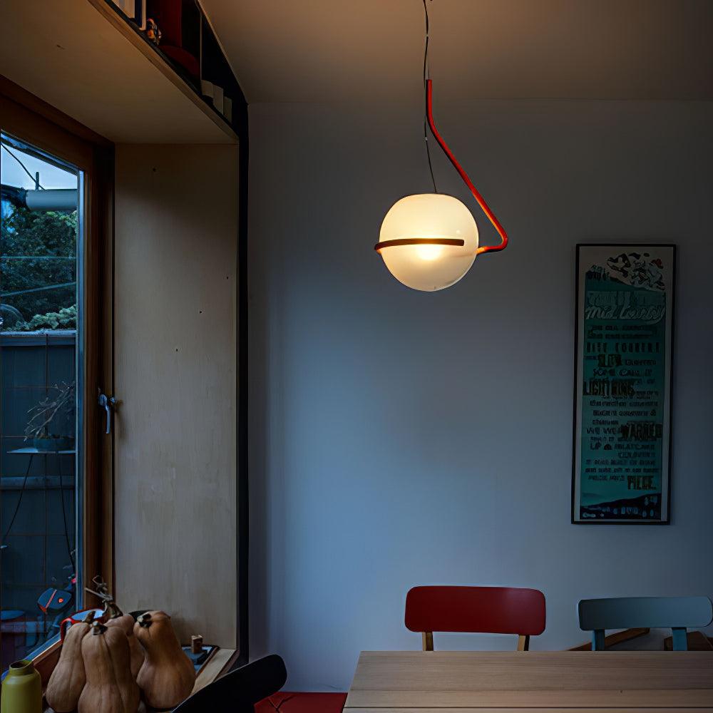 Circular Minimalist Pendant Lamp