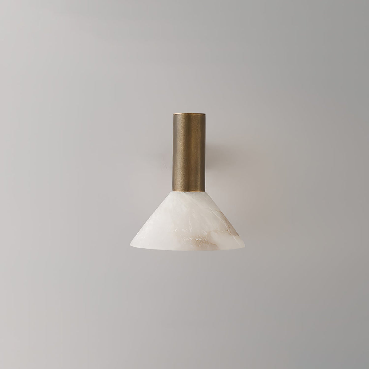 Rino Cone Alabaster Wall Light