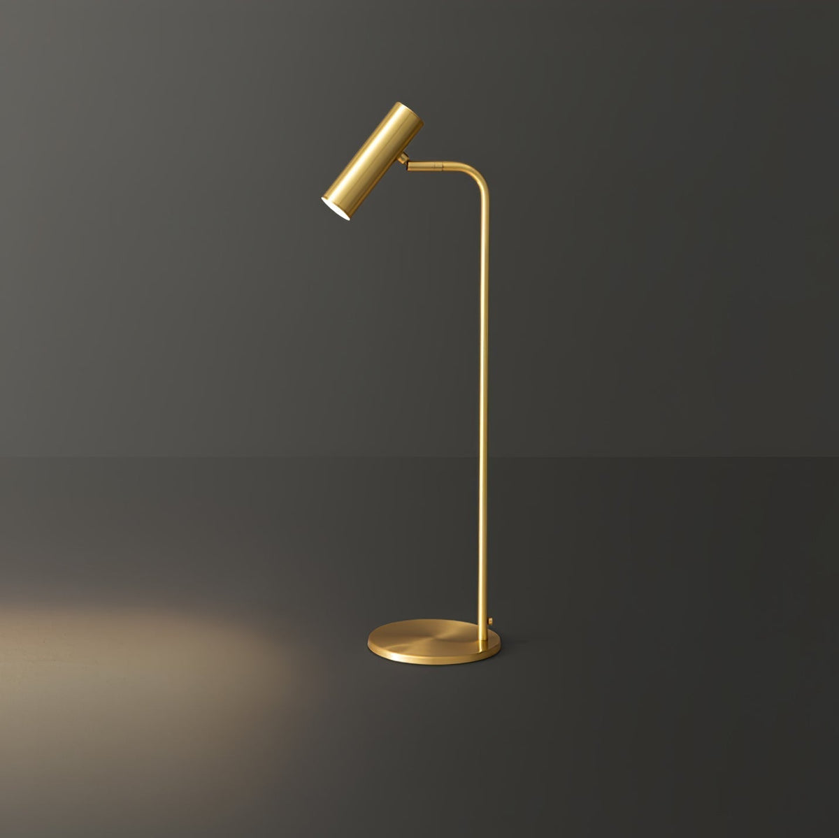Briona Brass Industrial Table Lamp