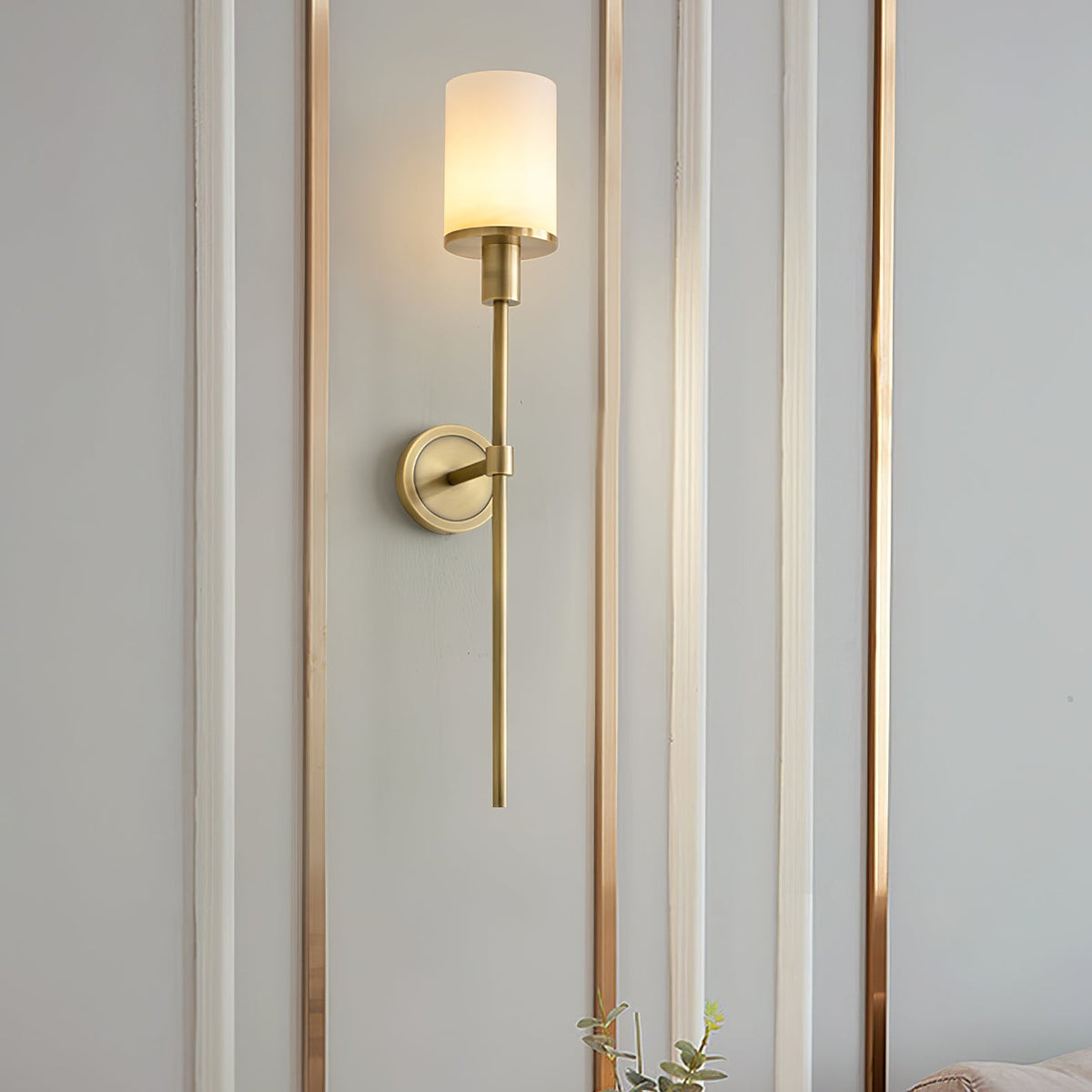 Mycara Nordic Art Classic Alabaster Sconce Wall lamp