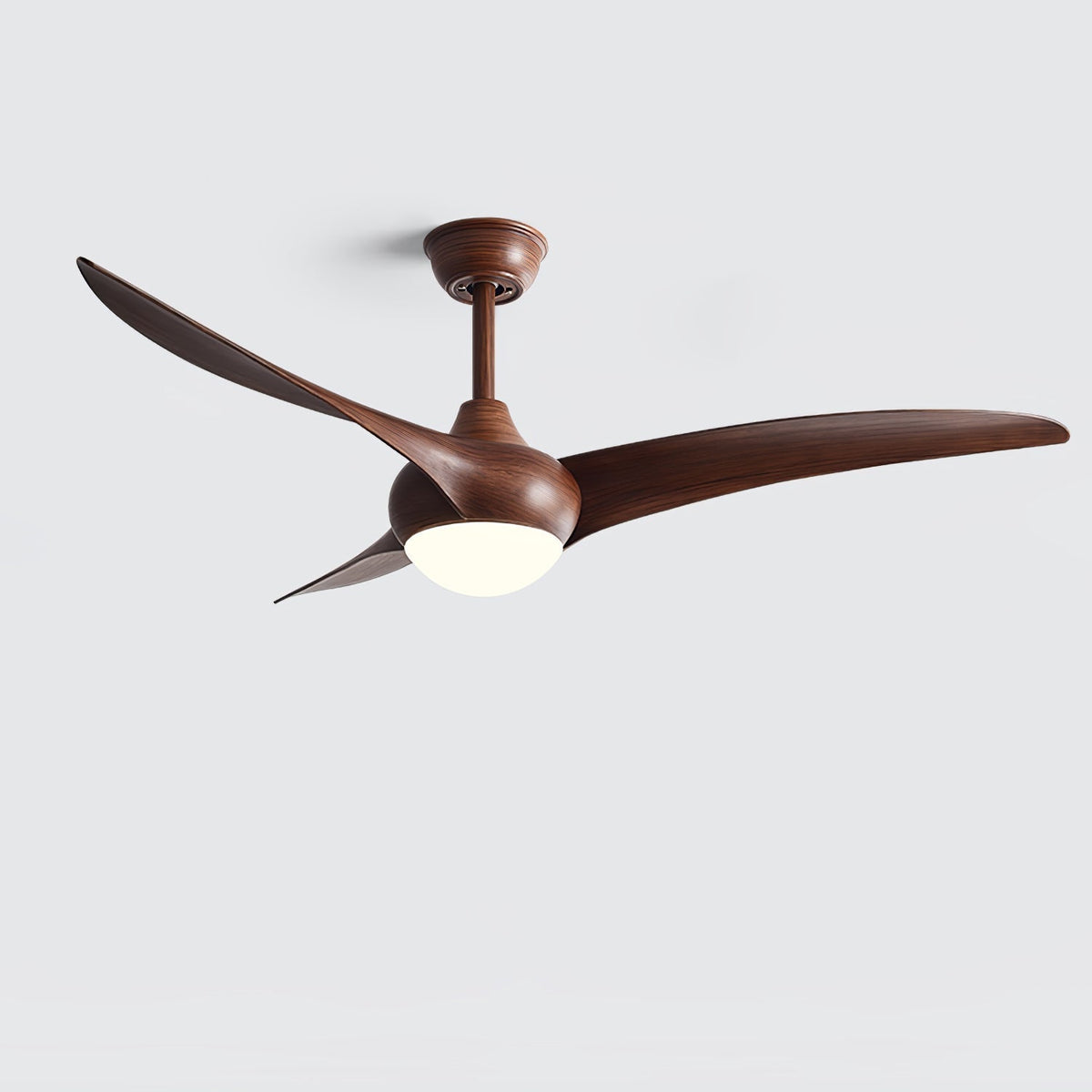 Selerena Natural Traditional Ceiling Fan Light